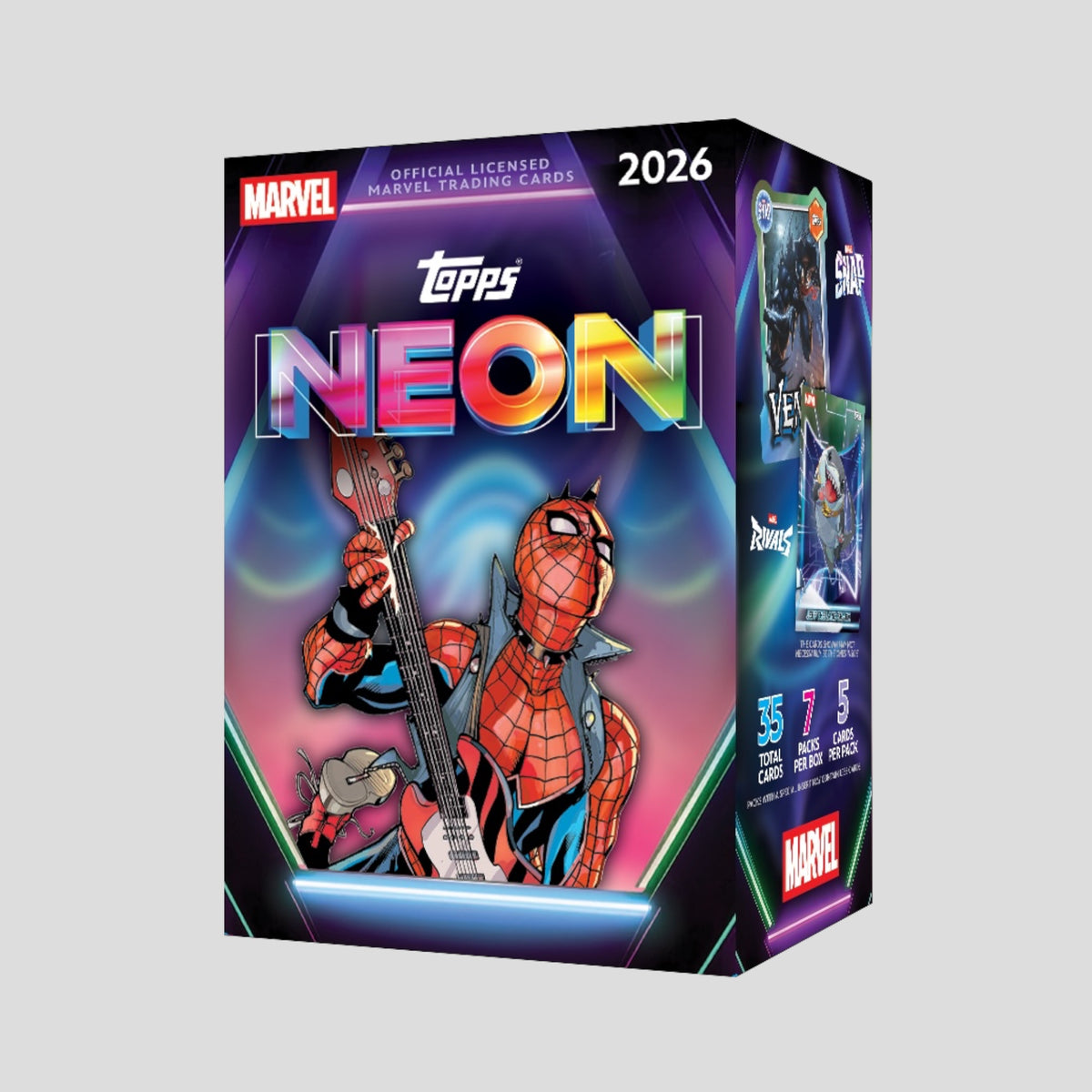 2026 TOPPS NEON MARVEL VALUE BOX
