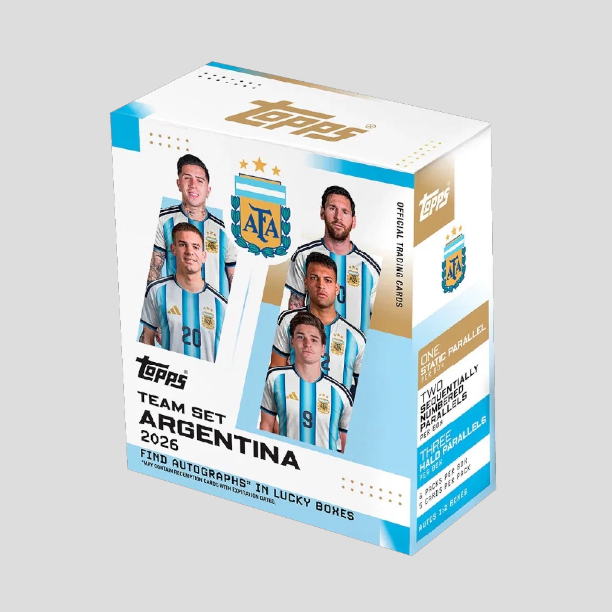 2025-26 TOPPS ARGENTINA TEAM SET BOX