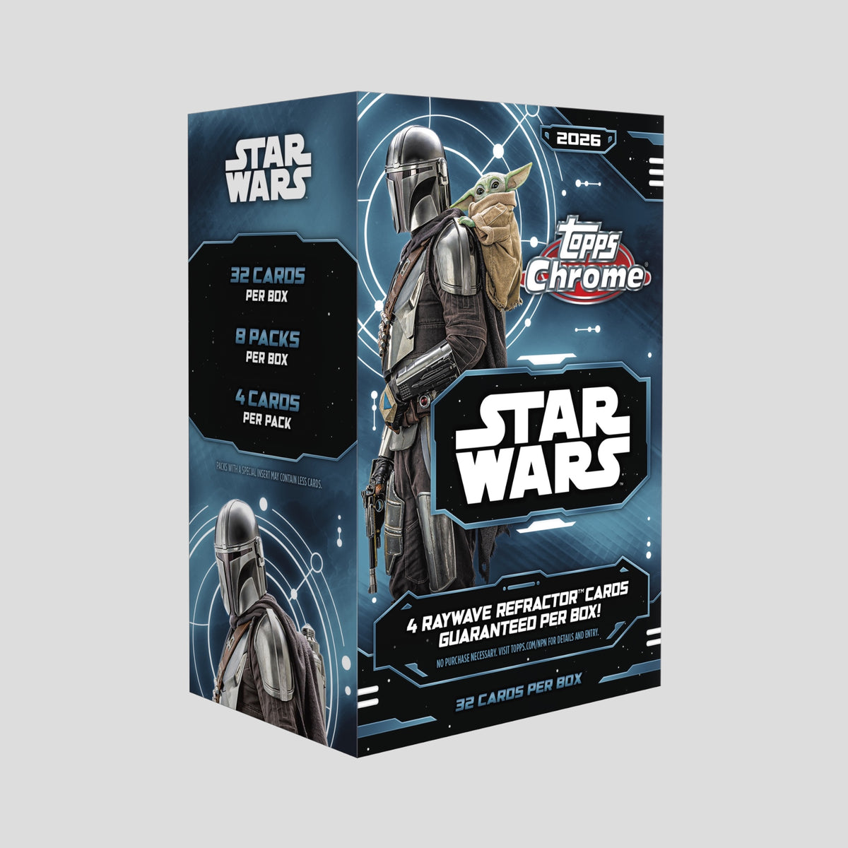 2026 TOPPS CHROME STAR WARS VALUE BOX