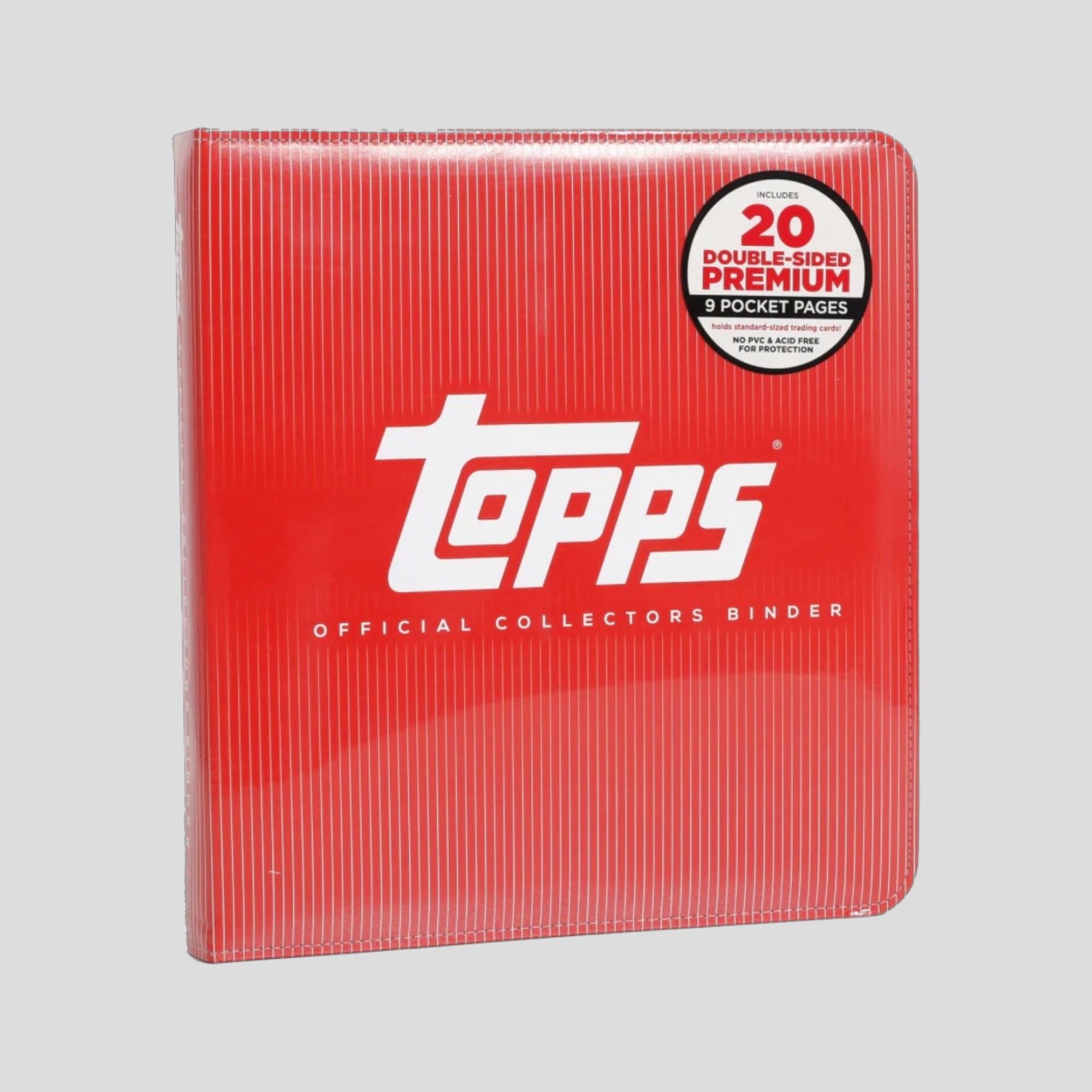 FANATICS OFFICIAL TOPPS BINDER - RED