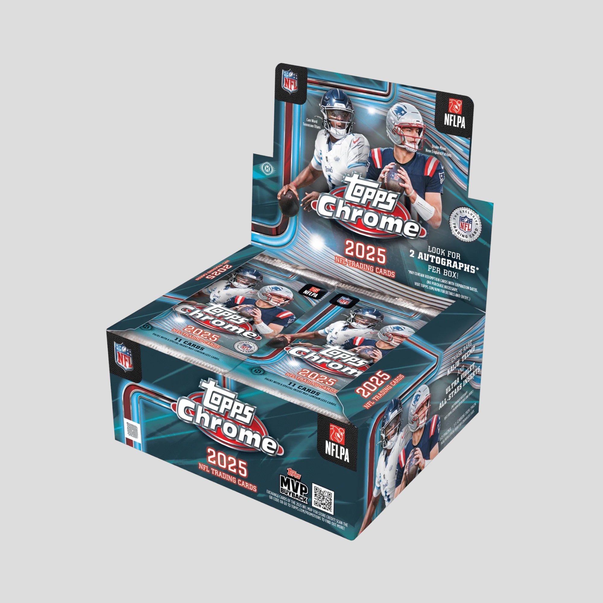2025 Topps Chrome Football Hobby Jumbo Box – CTRL CARDS