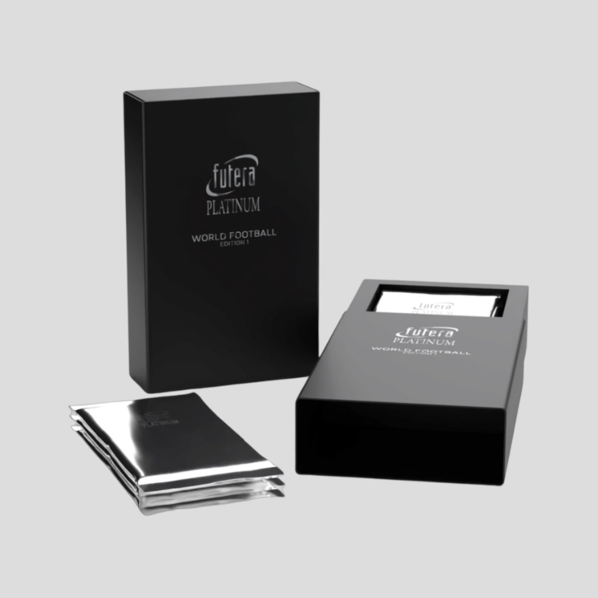 2025-26 FUTERA WORLD FOOTBALL PLATINUM HOBBY BOX – CTRL CARDS