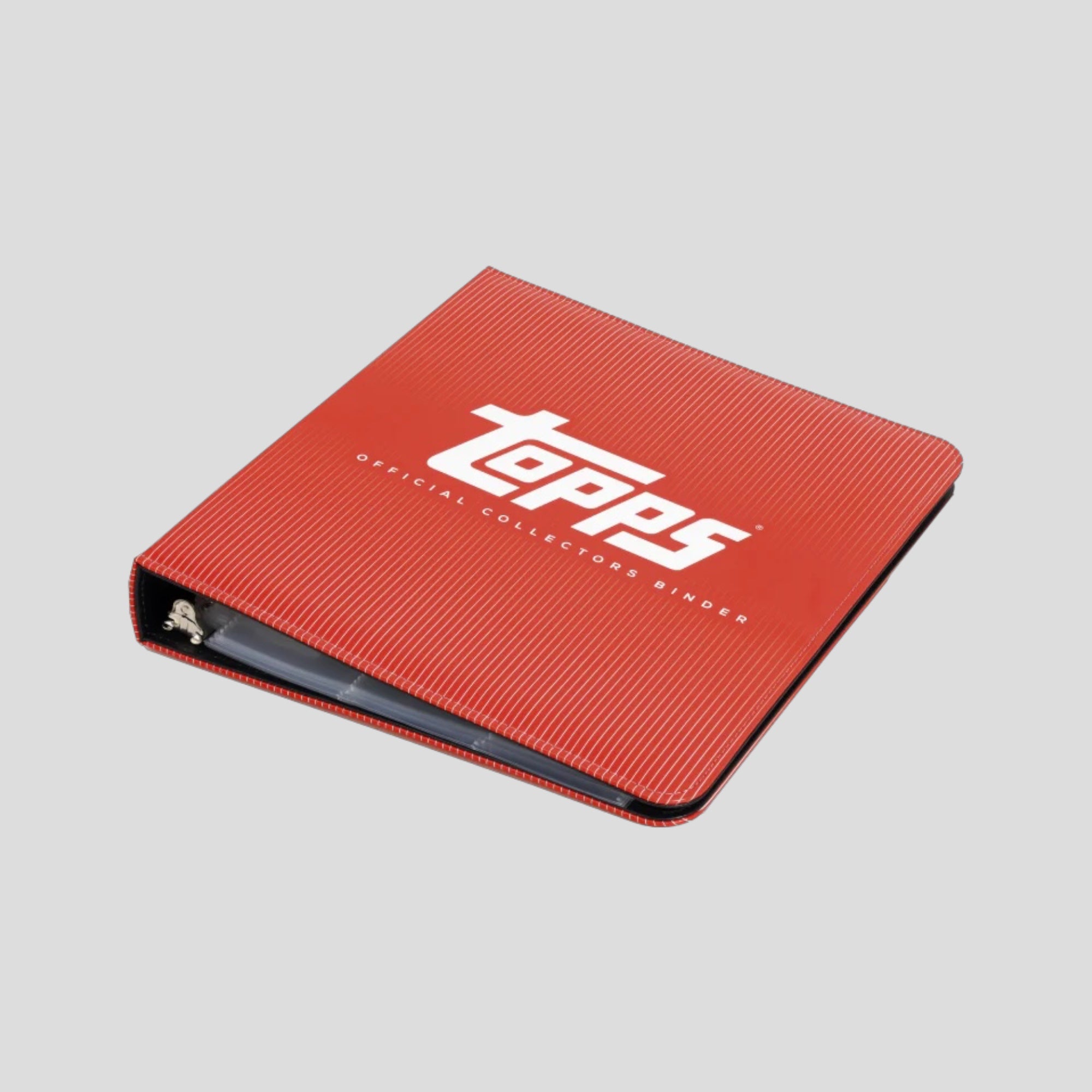 Topps Red Official Collectors Binder for Collecting Trading Cards, 360-Card Capacity, Acid-Free Design