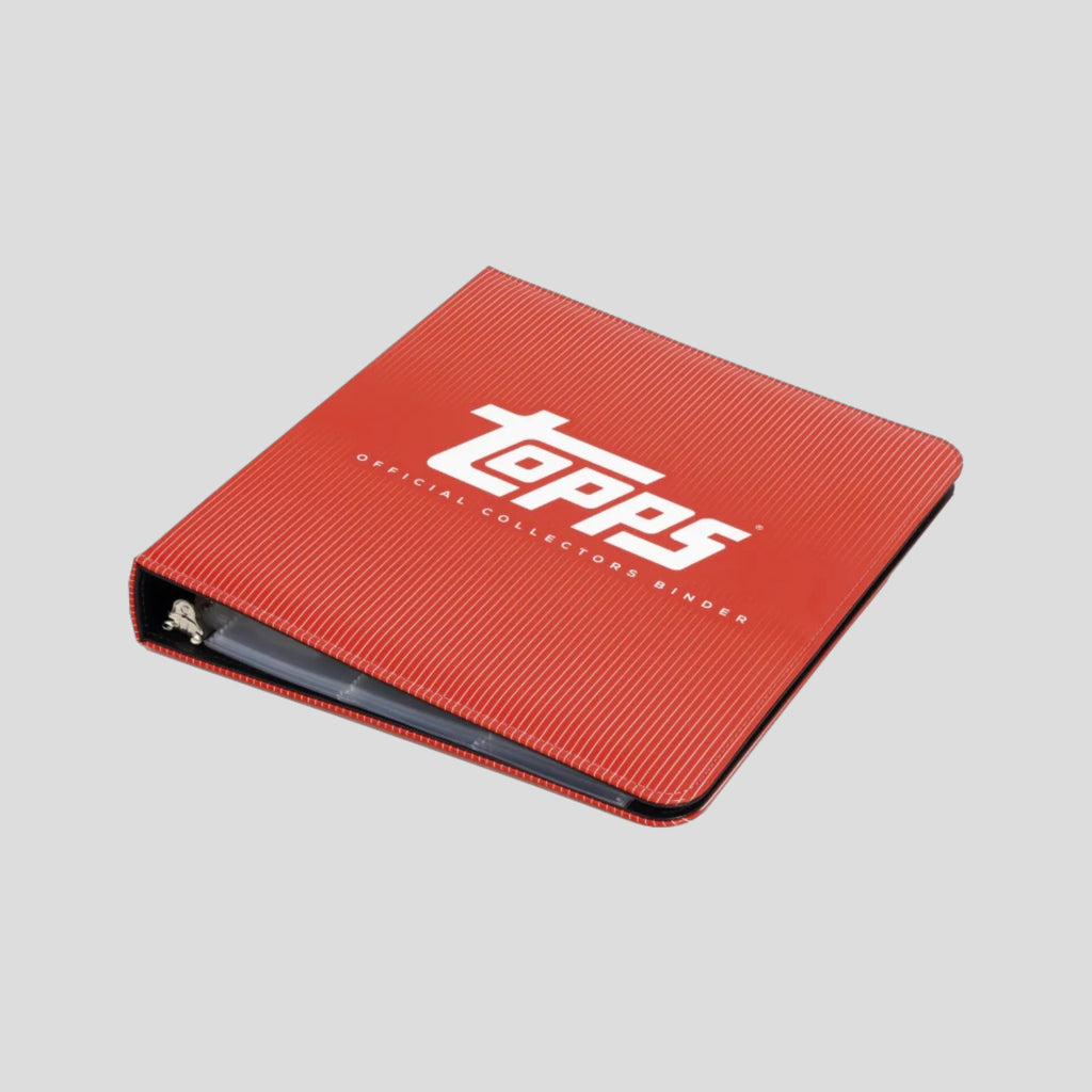 FANATICS OFFICIAL TOPPS BINDER - RED