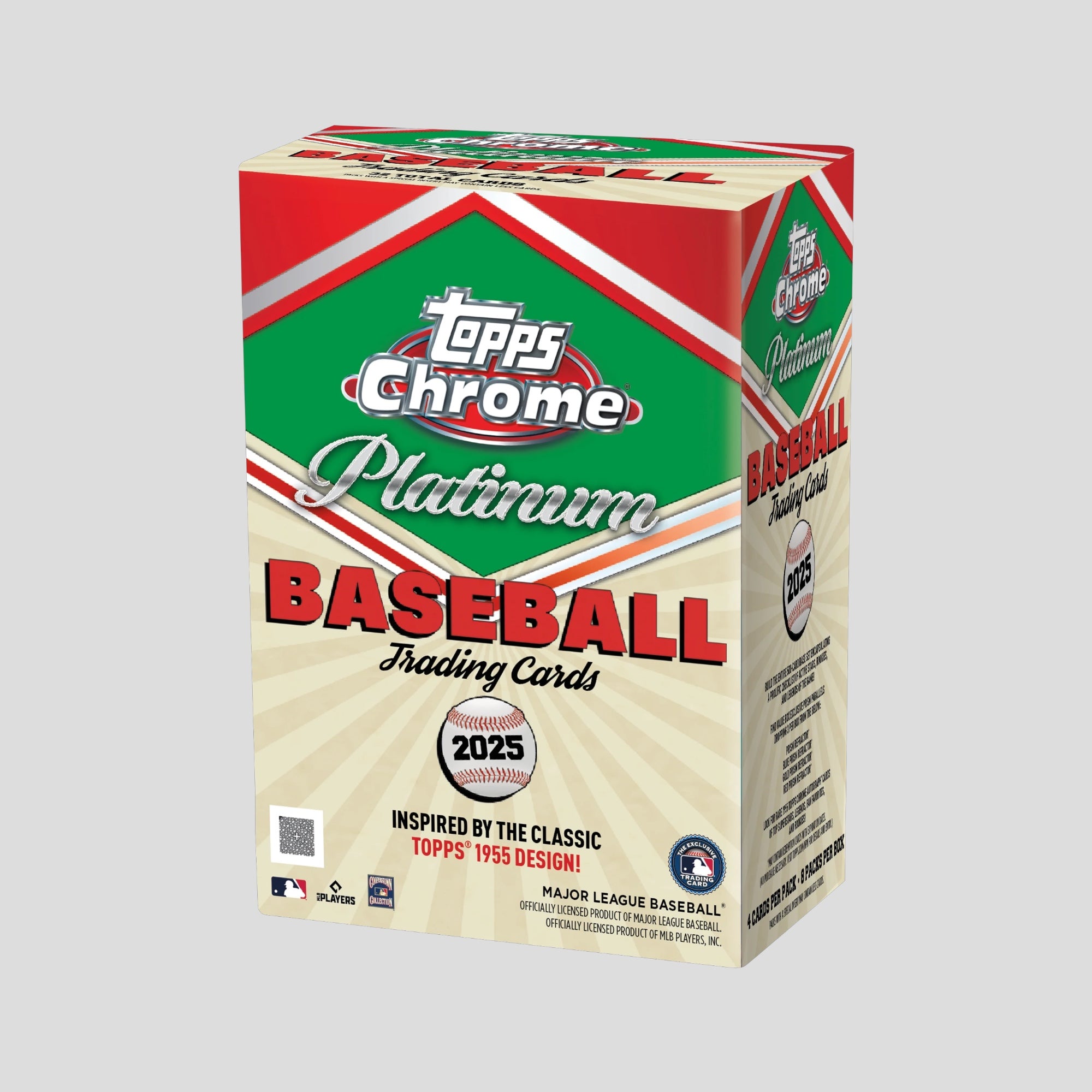 2025 TOPPS CHROME PLATINUM BASEBALL VALUE BOX