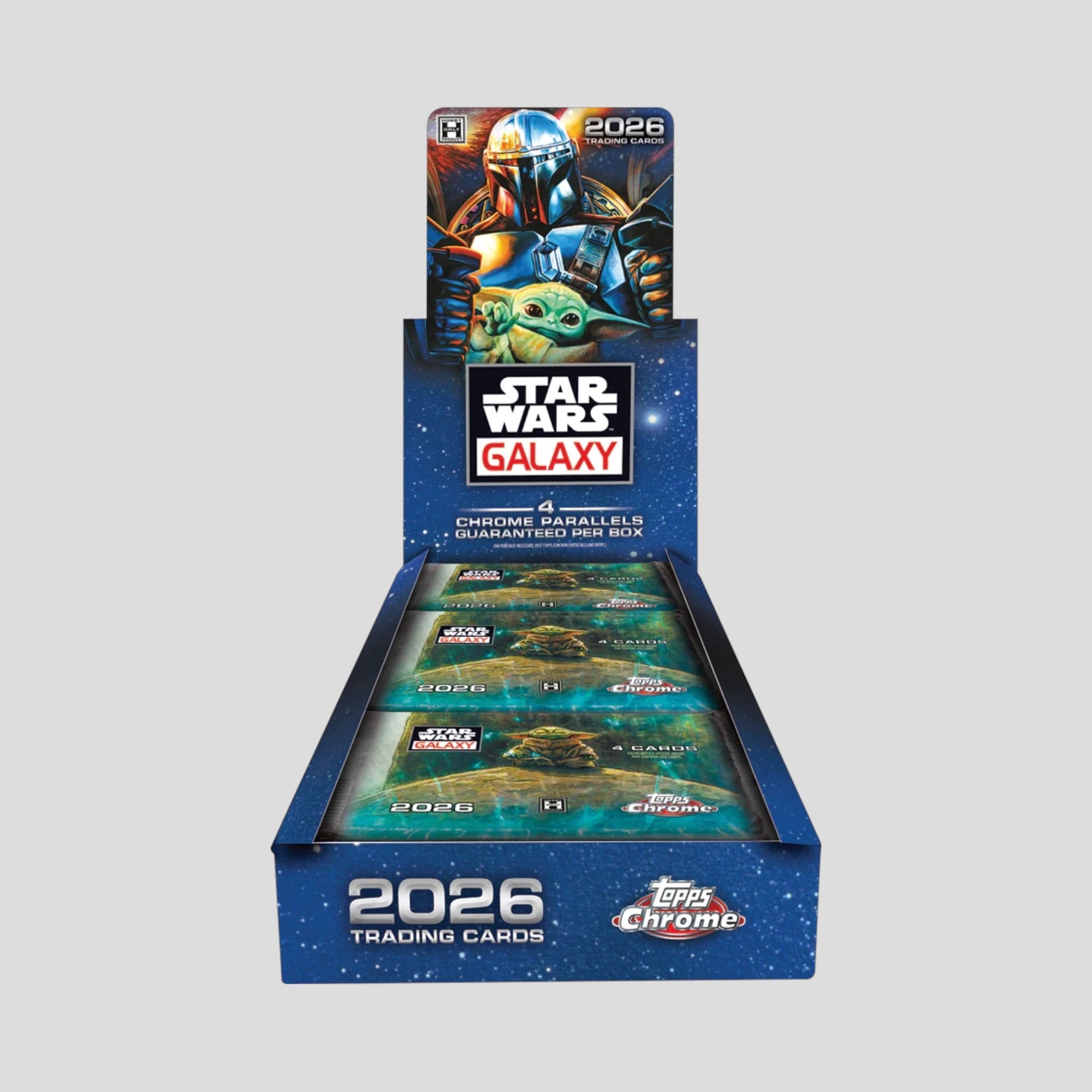 2026 TOPPS STAR WARS CHROME GALAXY HOBBY BOX