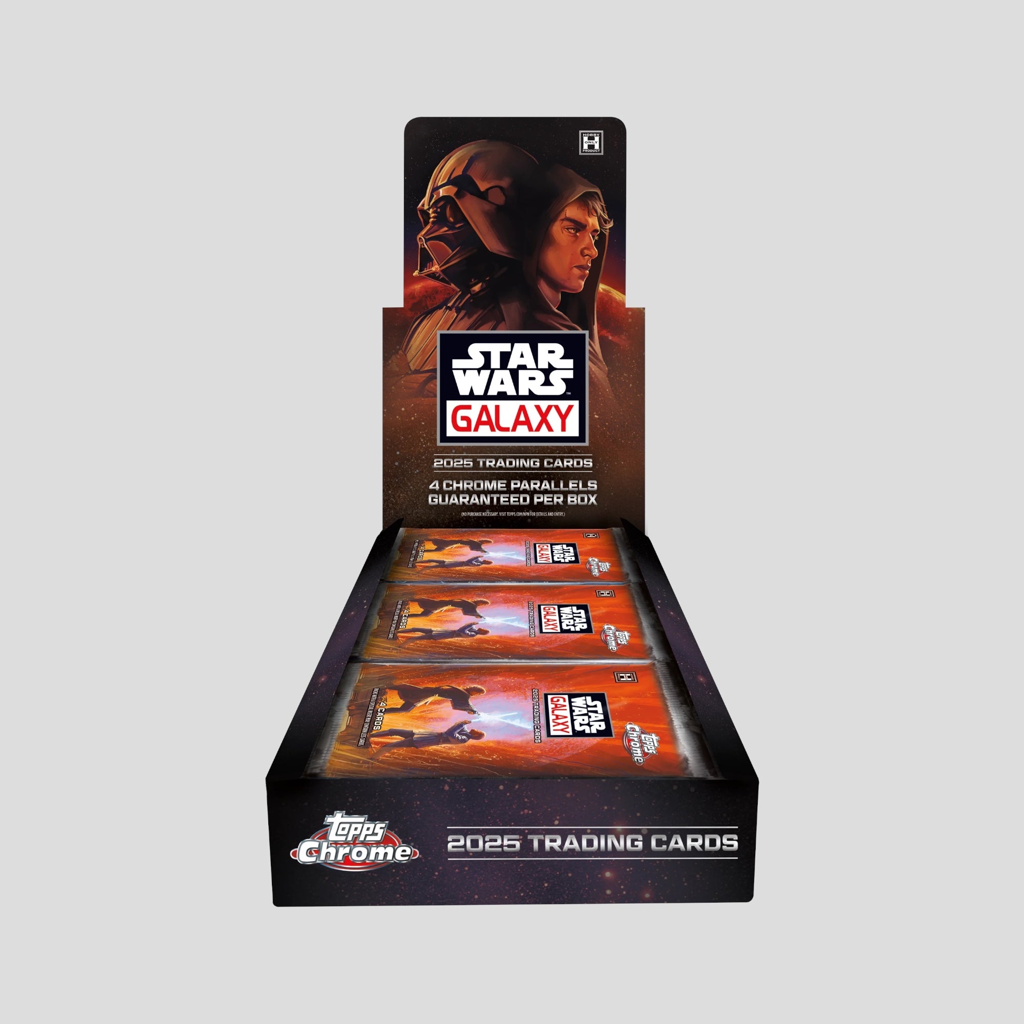 2025 TOPPS STAR WARS CHROME GALAXY HOBBY BOX