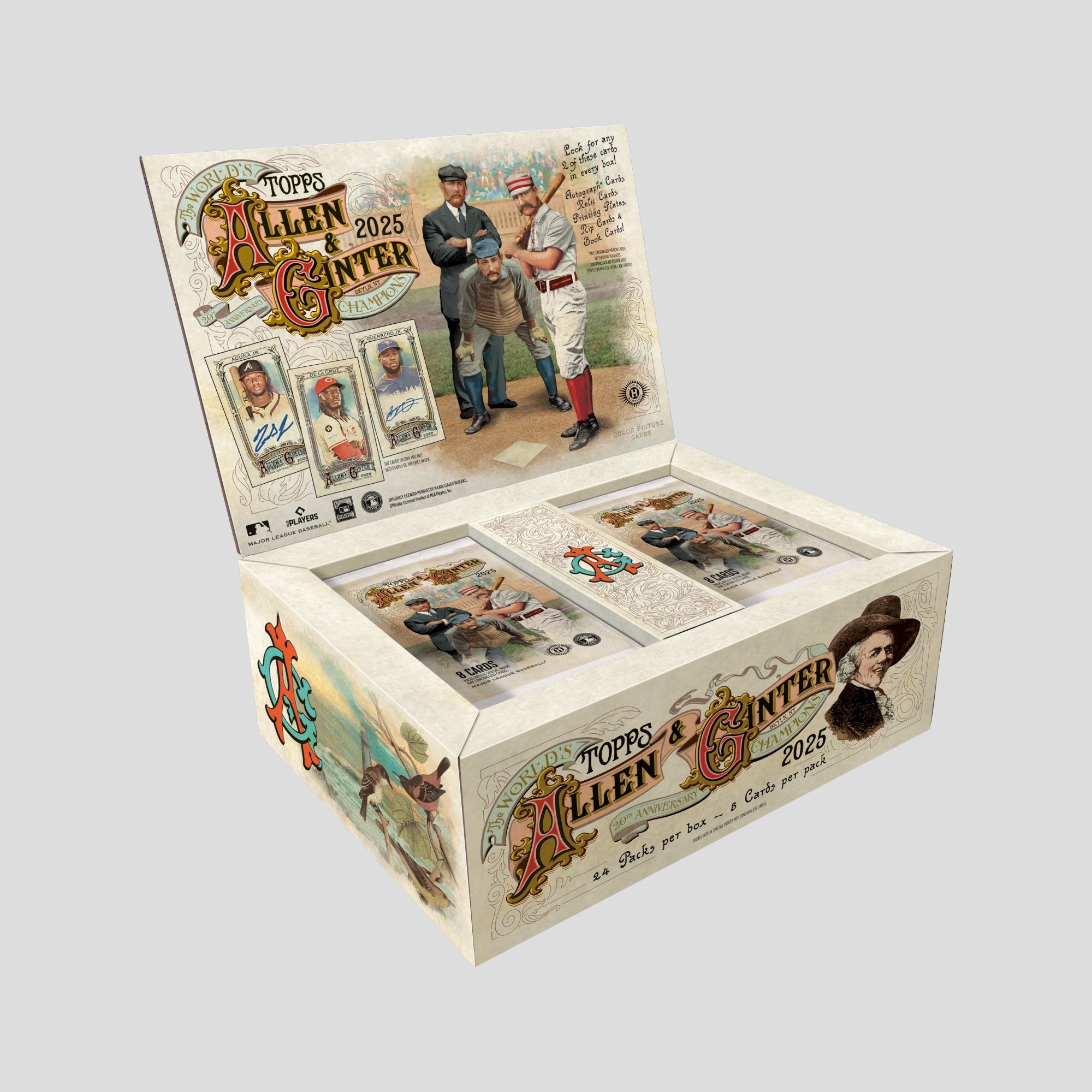 2025 TOPPS ALLEN AND GINTER BASEBALL HOBBY BOX