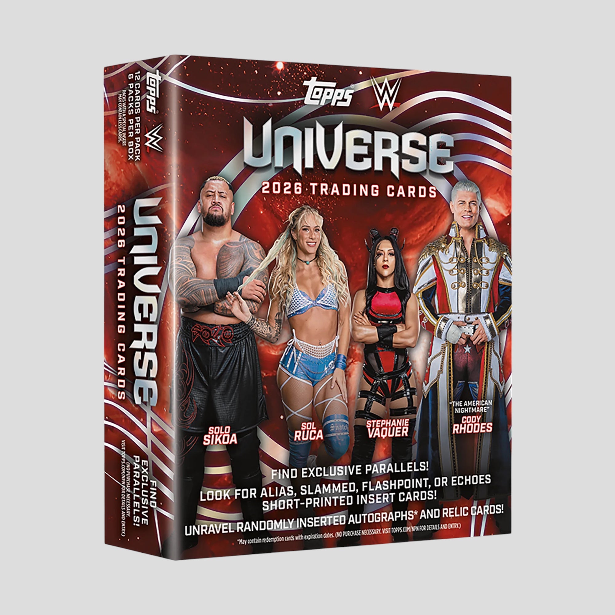 2026 TOPPS UNIVERSE WWE MEGA BOX