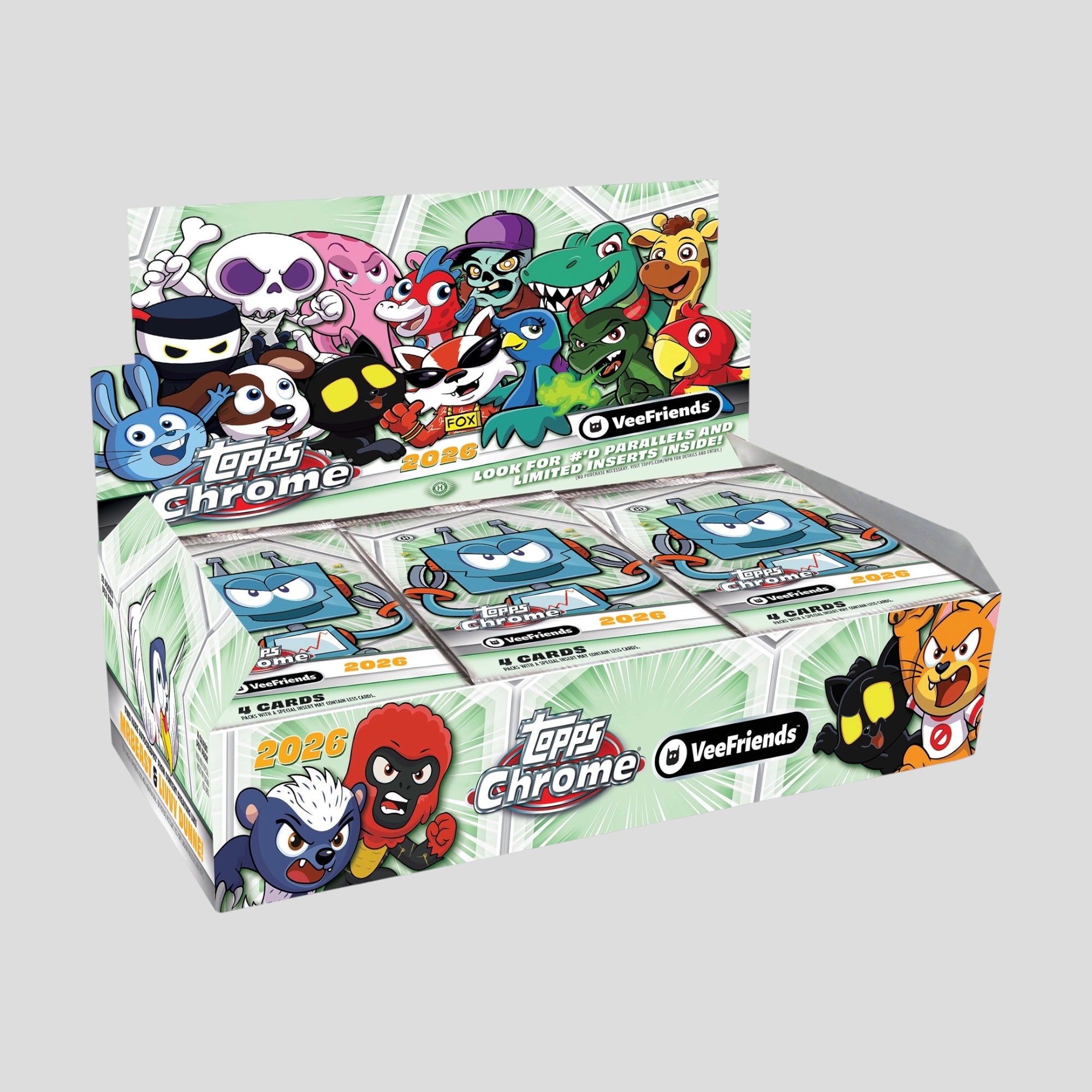 2026 TOPPS CHROME VEEFRIENDS HOBBY BOX