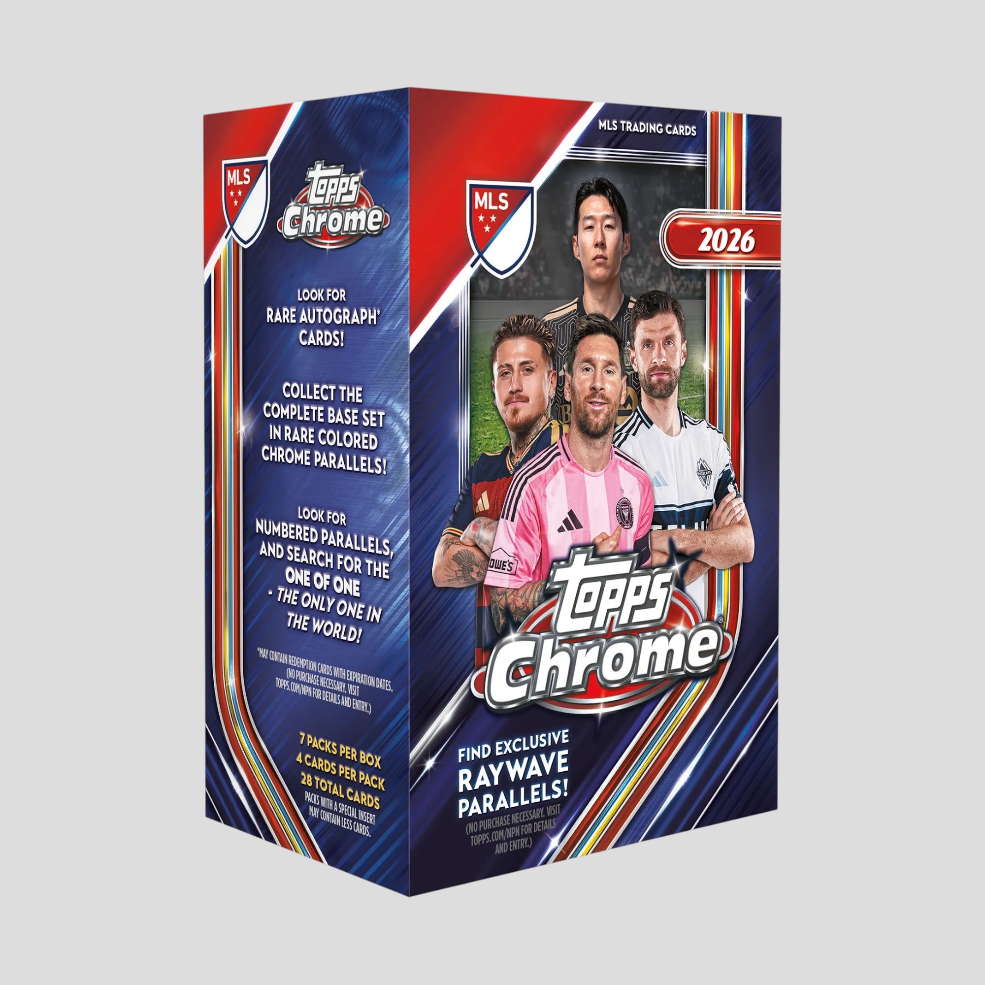 2026 TOPPS CHROME MLS VALUE BOX