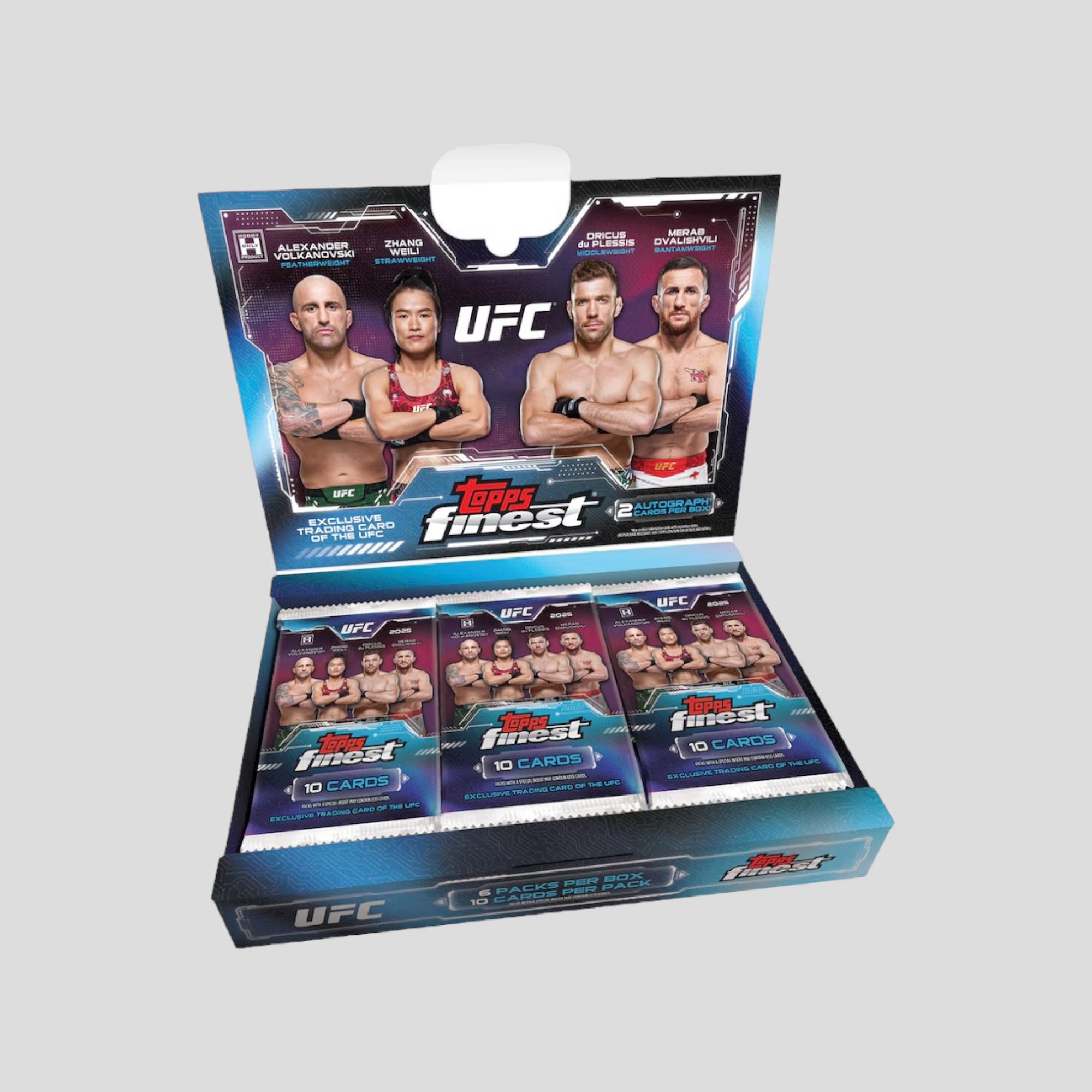 2025 TOPPS UFC FINEST HOBBY BOX