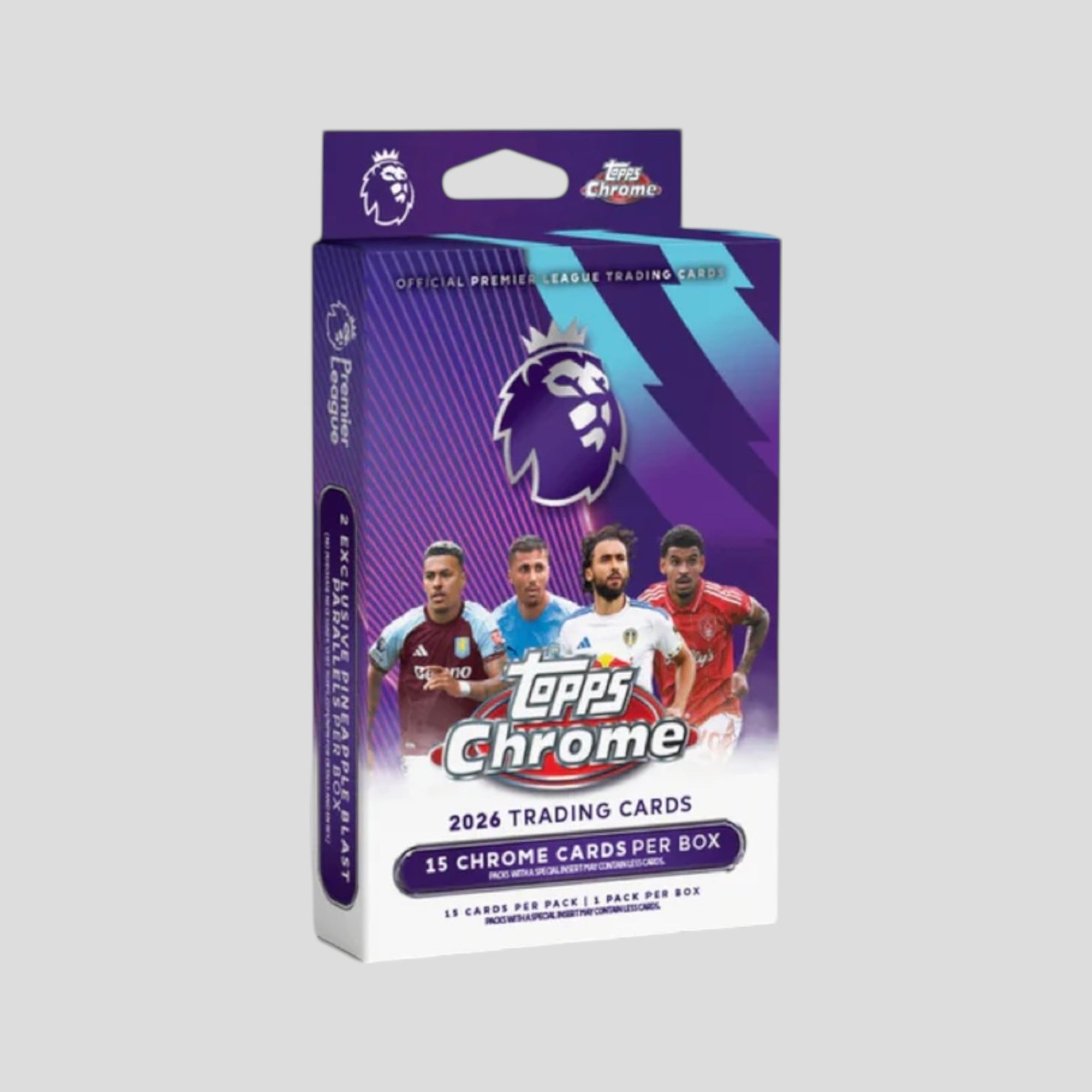 2026 TOPPS PREMIER LEAGUE CHROME HANGER BOX