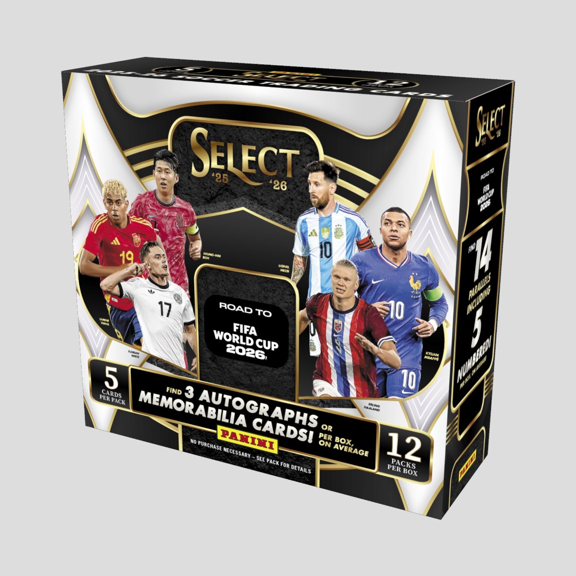 2025-26 PANINI SELECT ROAD TO WORLD CUP HOBBY BOX