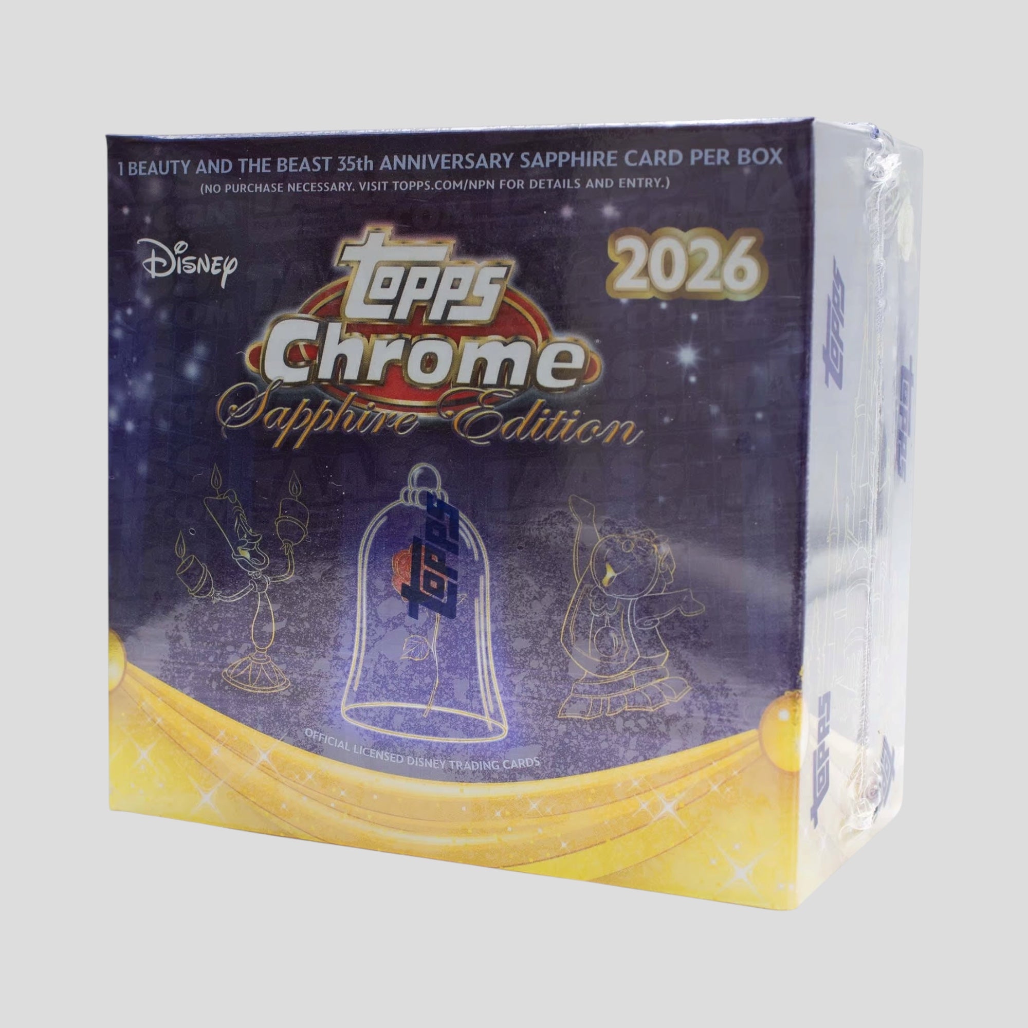 2026 TOPPS CHROME SAPPHIRE DISNEY HOBBY BOX