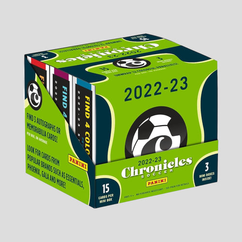PANINI CHRONICLES SOCCER 2022/23 HOBBY BOX - CTRL BREAKS