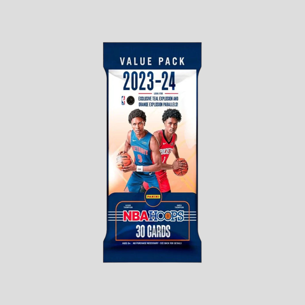 2023/24 PANINI NBA HOOPS BASKETBALL JUMBO VALUE PACK (12 = BOX) - CTRL BREAKS