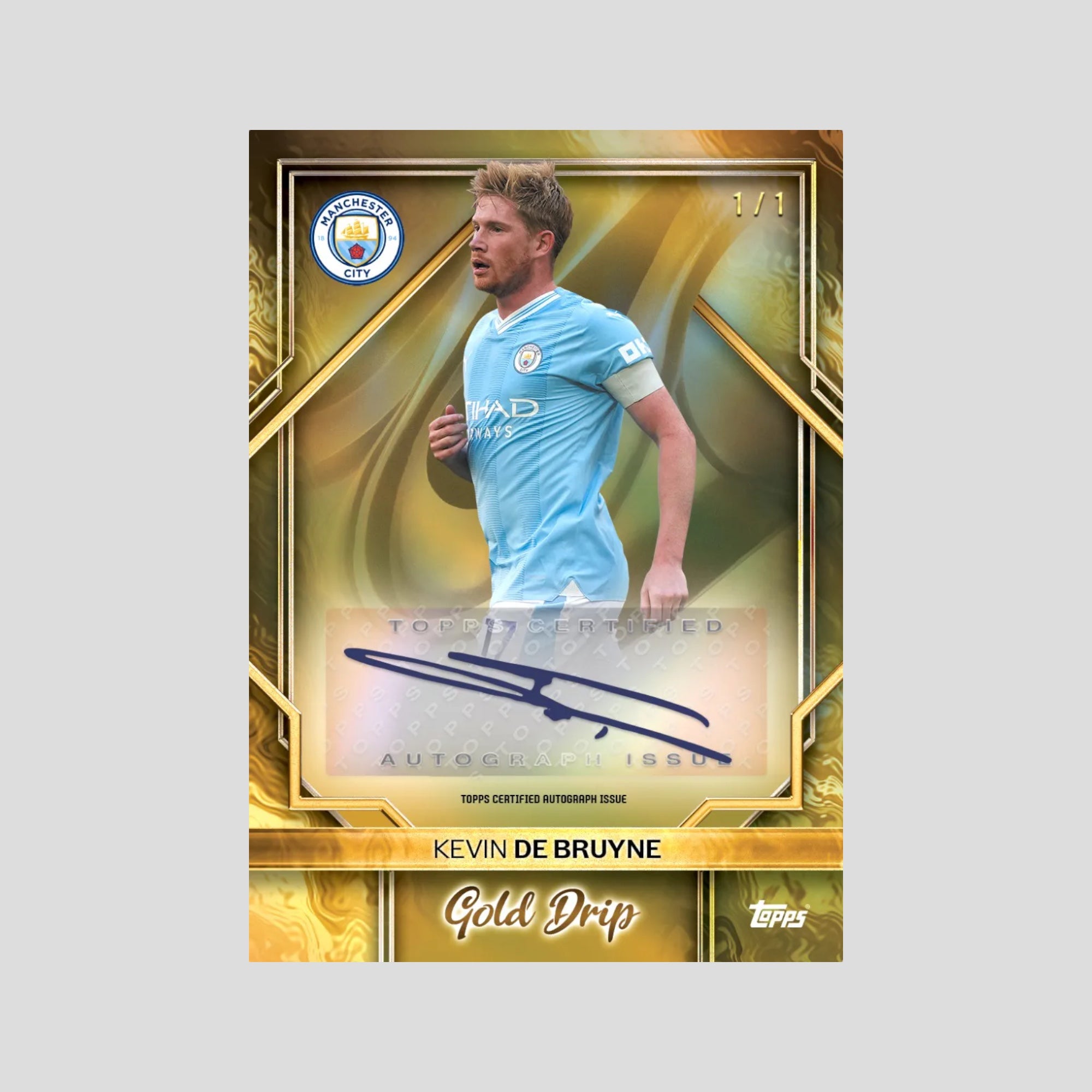 2023-24 TOPPS MANCHESTER CITY TEAM SET BOX - CTRL BREAKS B.V.