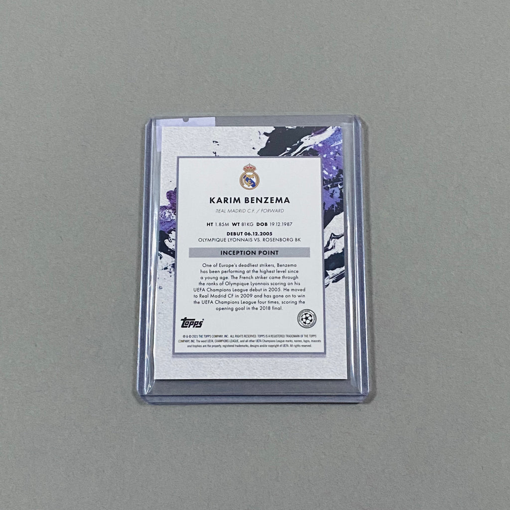 Karim Benzema Topps Inception 2021 - CTRL BREAKS