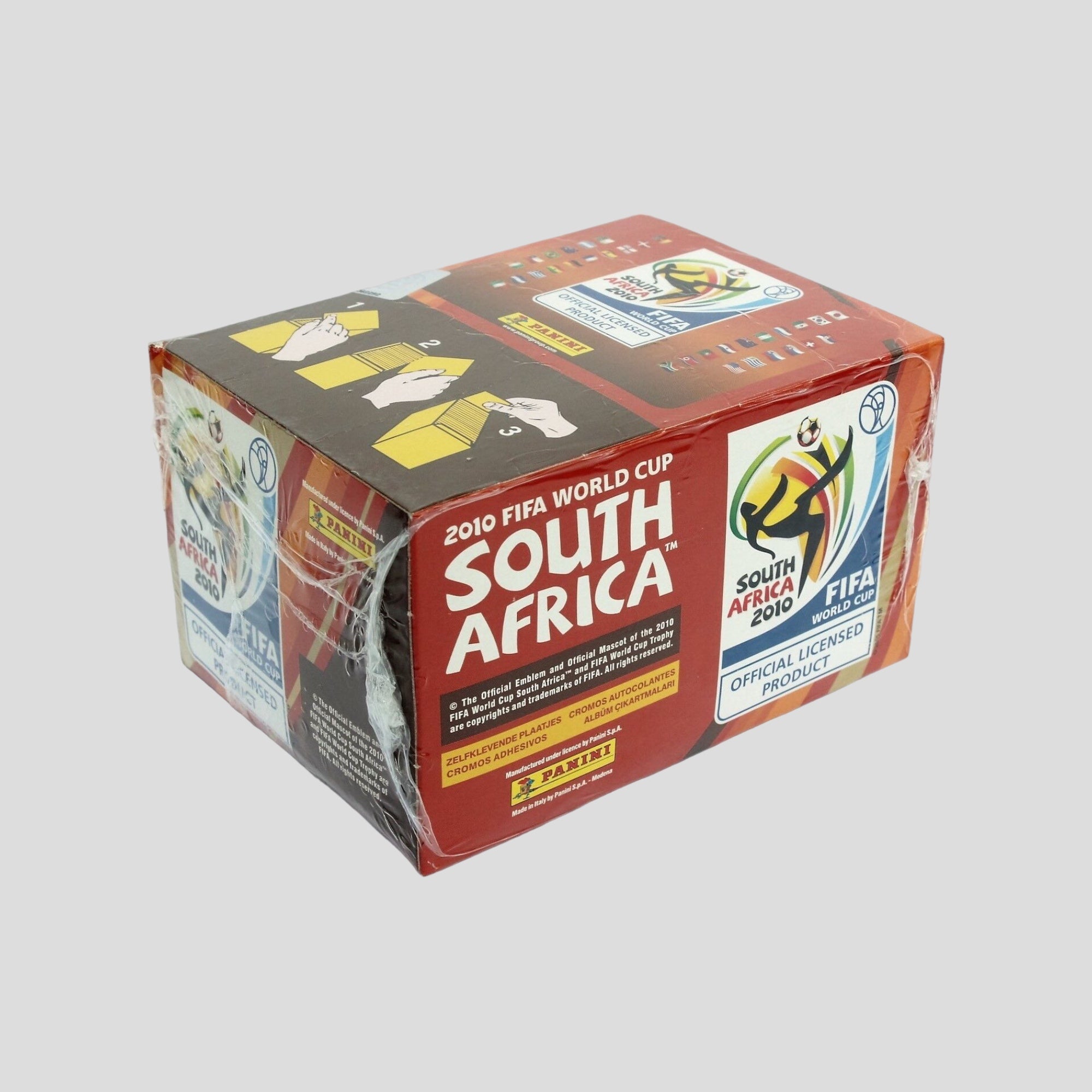 PANINI WORLD CUP 2010 STICKER BOX - CTRL BREAKS